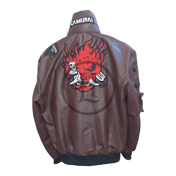 2077 leather jacket back