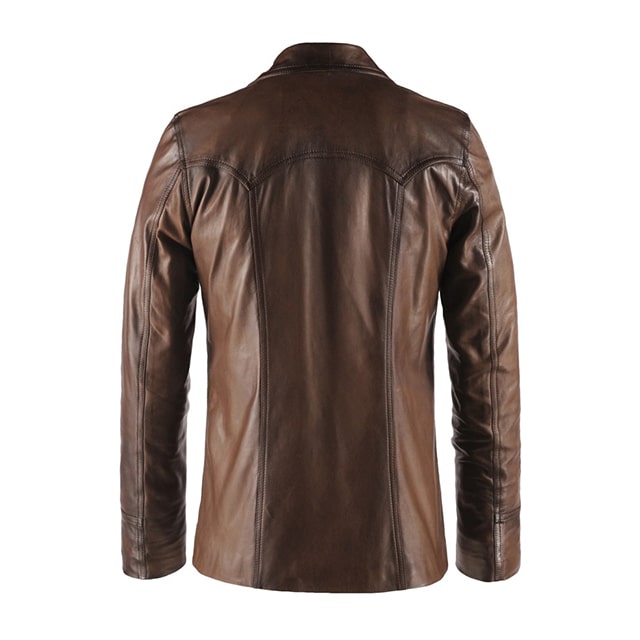 Agent 47 Trucker Hitman Leather Jacket | Leather Hub Online