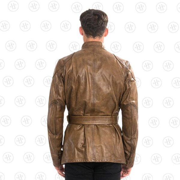 Belstaff trialmaster waxed field distressed jacket backside