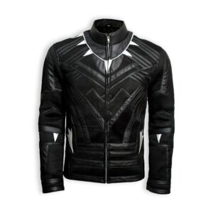 Black Panther leather jacket