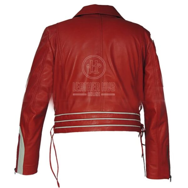 Freddie mercury red leather jacket back