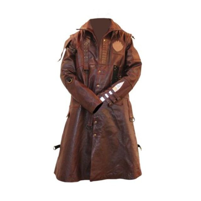 Guardians of the galaxy Yondu leather trench coat