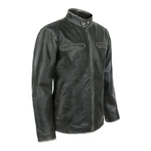 Mark Wahlberg daddys home leather jacket side