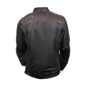 Scorpion 1909 leather jacket back